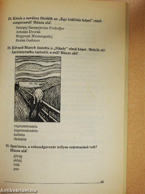 Műveltség teszt - A. Q.