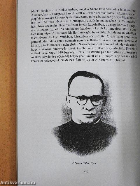 Az irgalmas rend működése Pesten és Budán