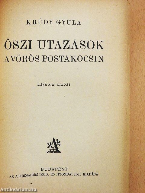Őszi utazások a vörös postakocsin