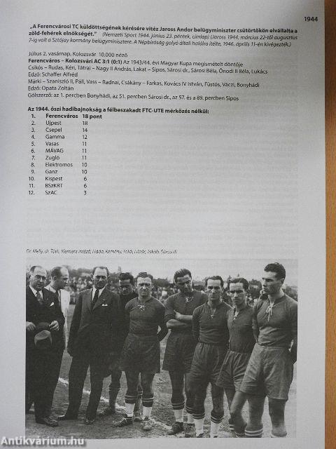 A Fradi piros fehérben