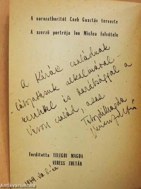 Dura Lex (kétszeresen dedikált példány)