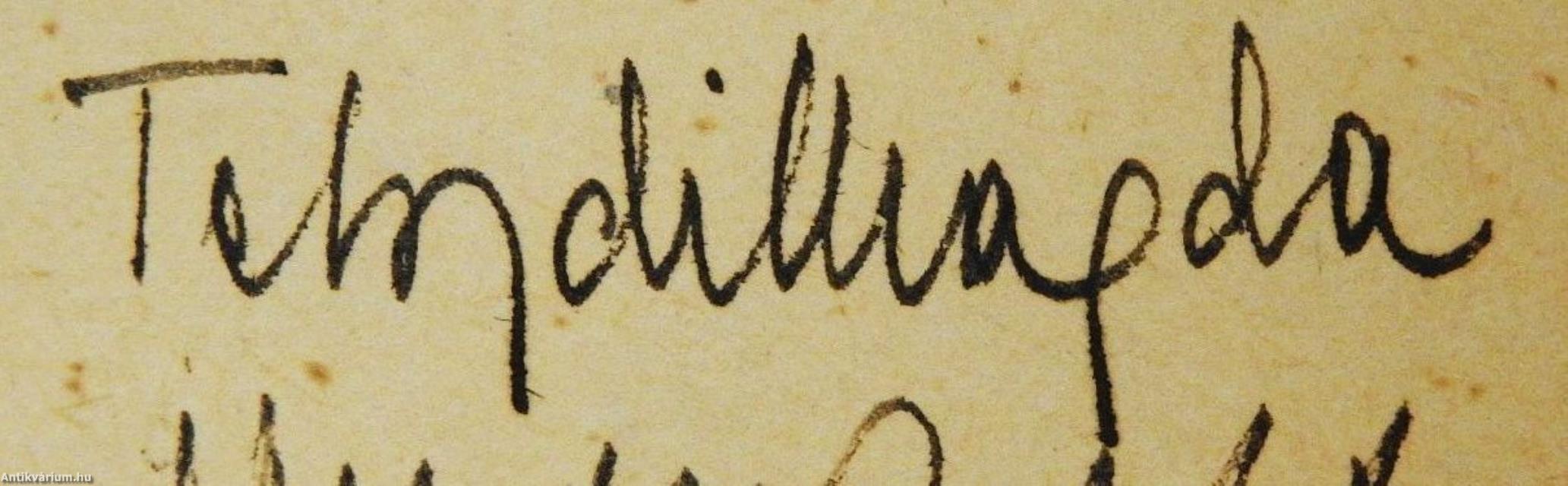 Dura Lex (kétszeresen dedikált példány)