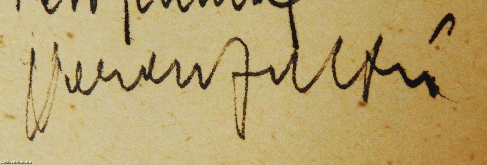 Dura Lex (kétszeresen dedikált példány)