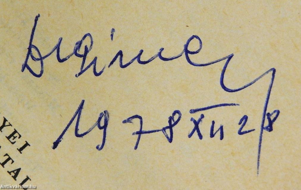 Kapuvár (dedikált példány)