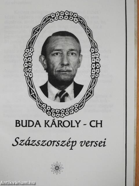 Buda Károly százszorszép versei (dedikált példány)