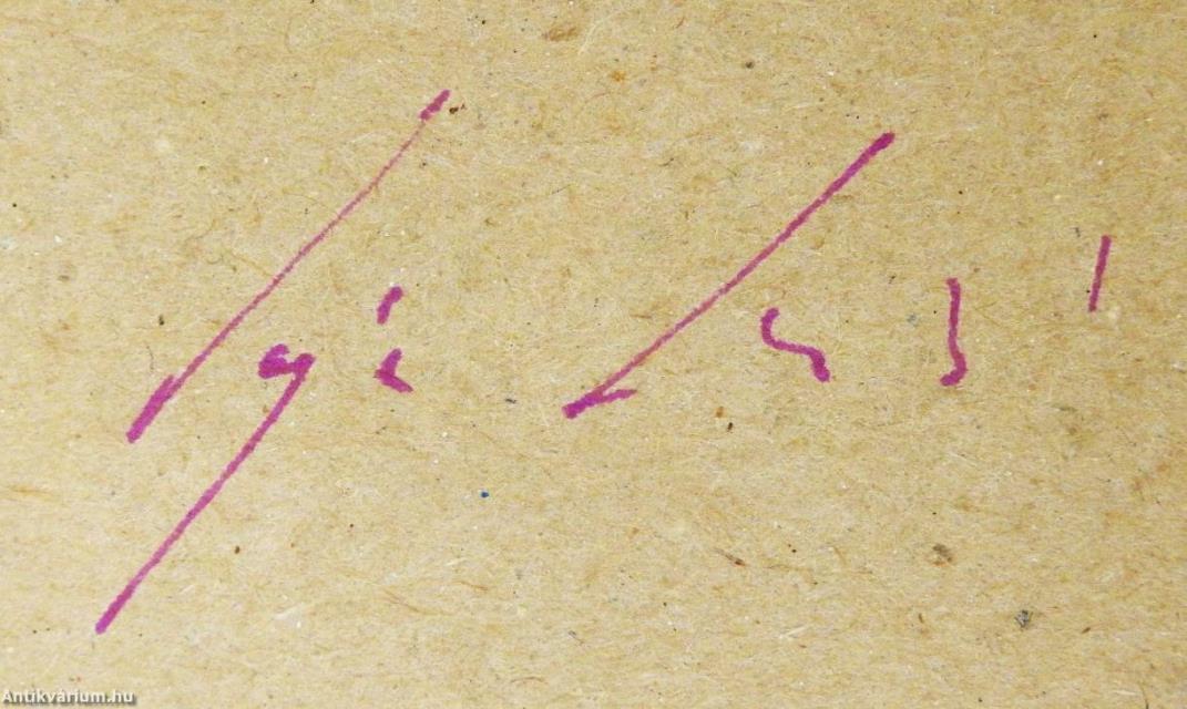 Távoli jelen, közeli múlt (sorszámozott, aláírt példány)