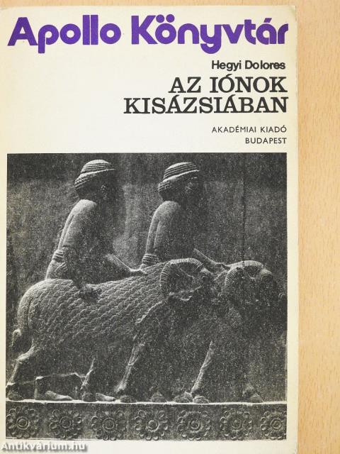 Az iónok Kisázsiában (dedikált példány)