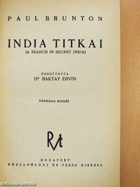India titkai