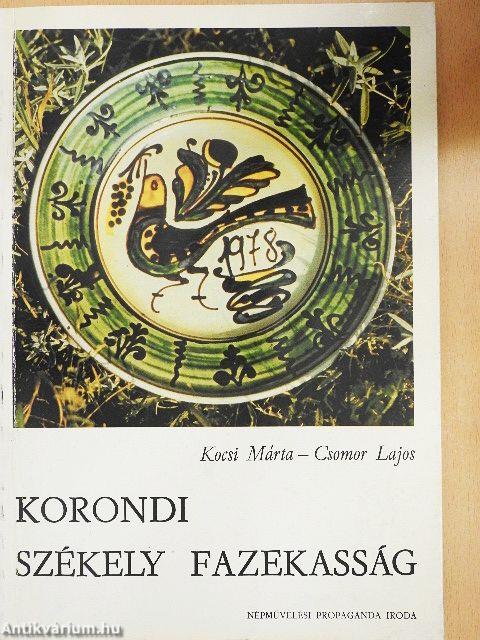 Korondi székely fazekasság