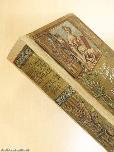 A Budapesti Ujságirók Egyesülete Almanachja 1906