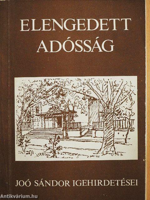 Elengedett adósság