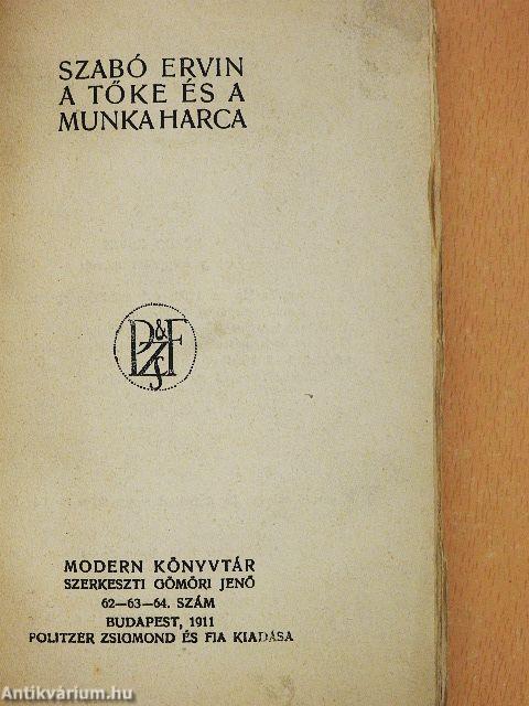 A tőke és a munka harca