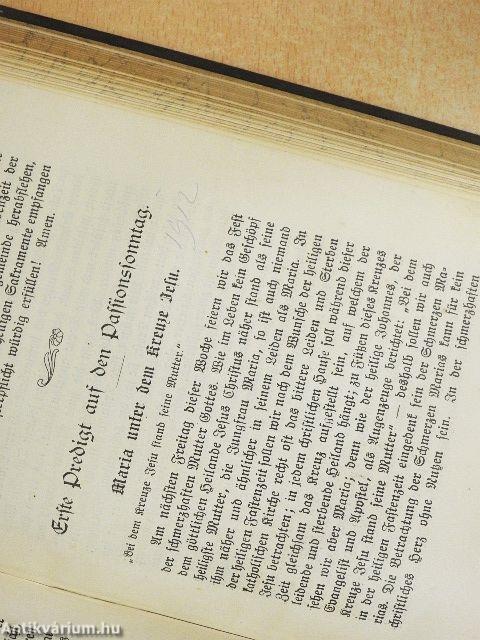 Einfache und kurze Predigten auf alle Sonntage des Kirchenjahres (gótbetűs)