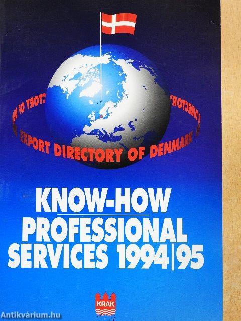 Know-How/Professional Services 1994-95