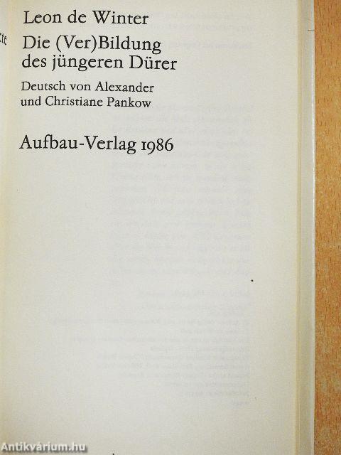 Die (Ver)Bildung des jüngeren Dürer