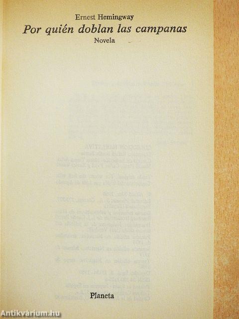 Por quién doblan las campanas