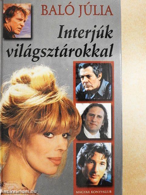 Interjúk világsztárokkal