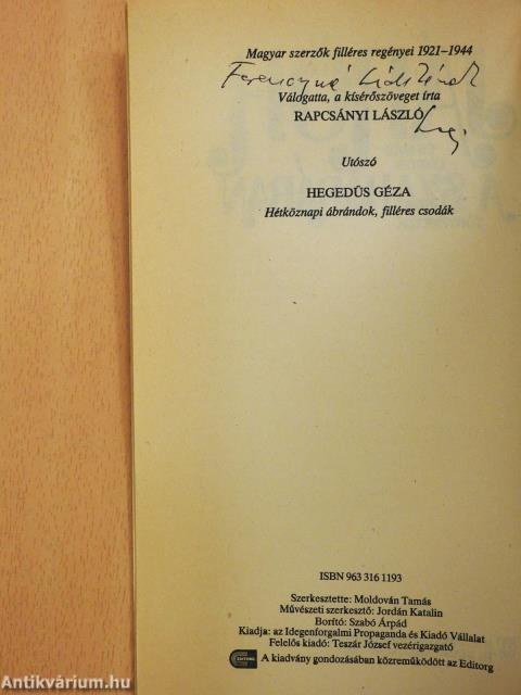 Járőr a Szaharában (dedikált példány)