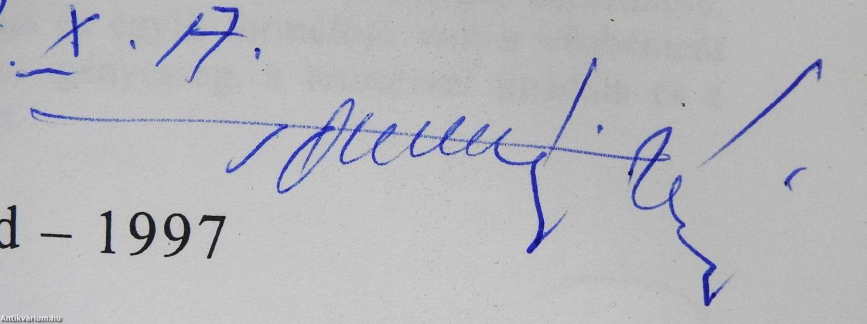 A Szegedi Fehértó halgazdasága (dedikált példány)