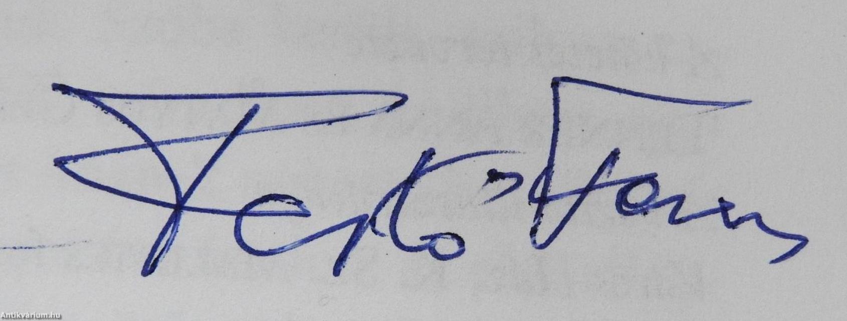 A század utasa (dedikált példány)