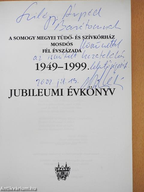 Emlékkönyv - Mosdós (dedikált példány)