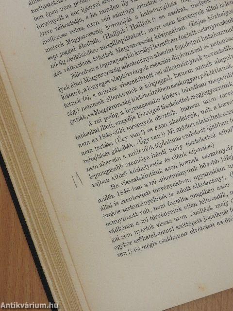 Deák Ferencz beszédei III.