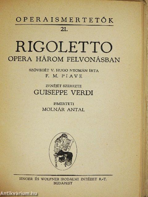 Aida/Rigoletto/Traviata/A trubadur