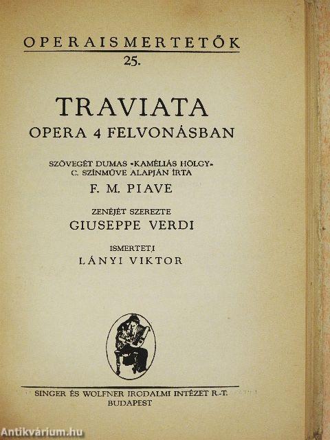 Aida/Rigoletto/Traviata/A trubadur