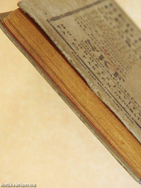 Malom-, gép- és vasipari szak-zsebnaptár 1938.