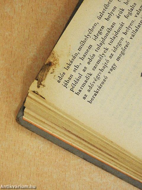 Malom-, gép- és vasipari szak-zsebnaptár 1938.