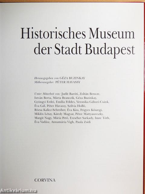 Historisches Museum der Stadt Budapest