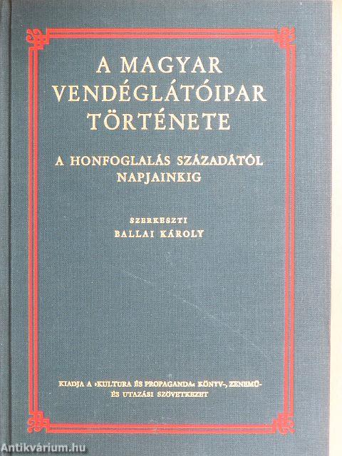 A magyar vendéglátóipar története
