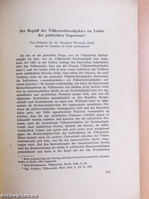 Die Friedens-Warte 1952/2.