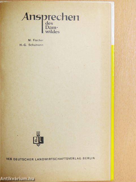 Ansprechen des Damwildes