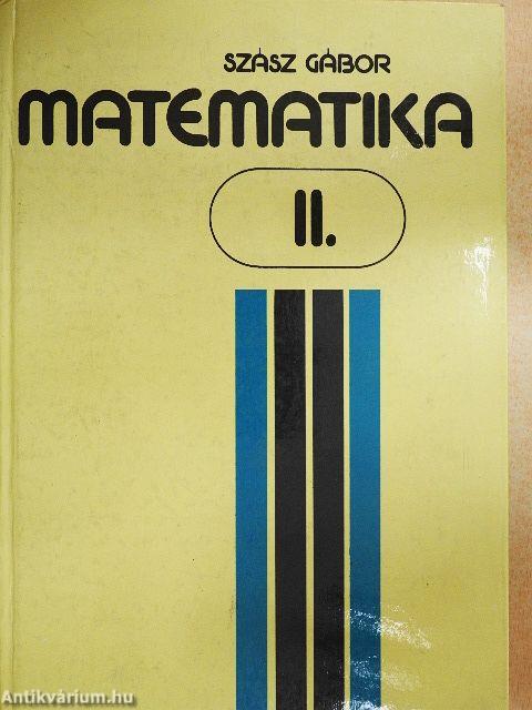 Matematika II.
