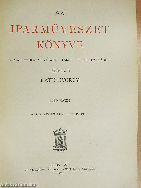 Az iparművészet könyve I.