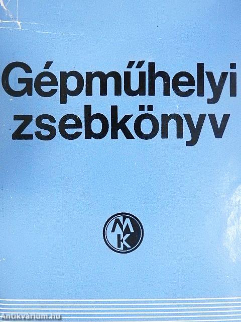 Gépműhelyi zsebkönyv