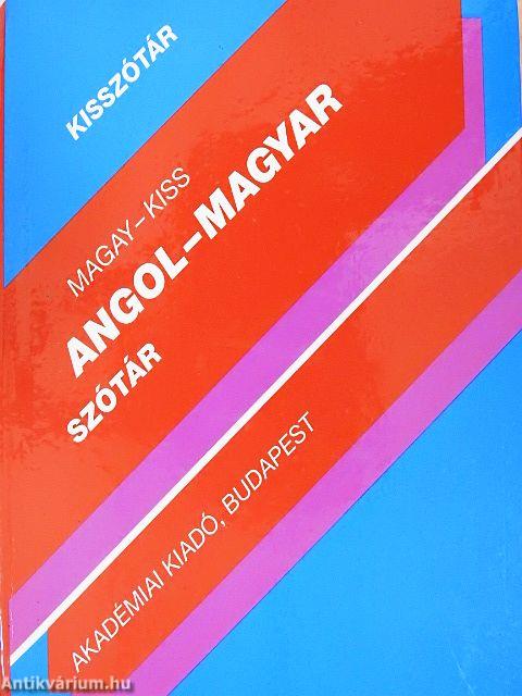 Angol-magyar szótár