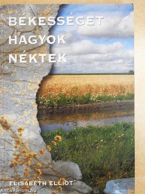 Békességet hagyok néktek