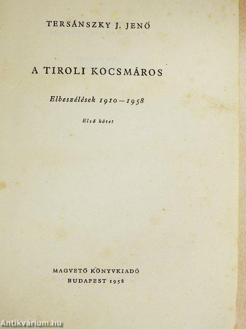 A tiroli kocsmáros I-II.