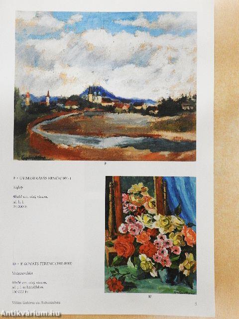 Villás Galéria és Aukciósház Karácsonyi Kamaraárverés