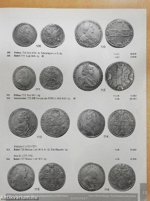 Numizmatikai Aukció 4.