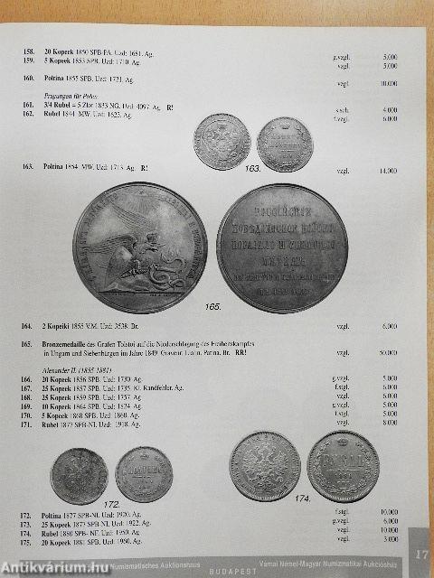 Numizmatikai Aukció 4.