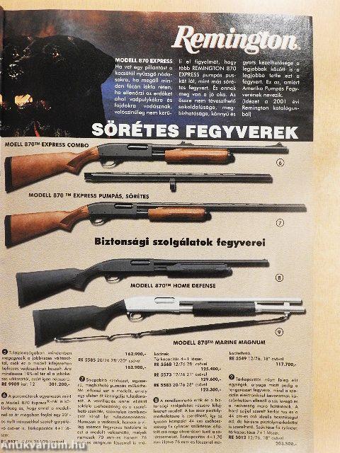 Magnum Vadászkatalógus 2002/2003