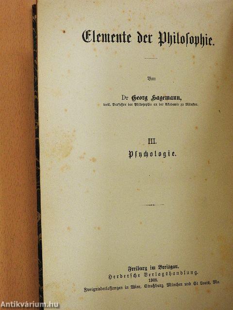 Psychologie (gótbetűs)