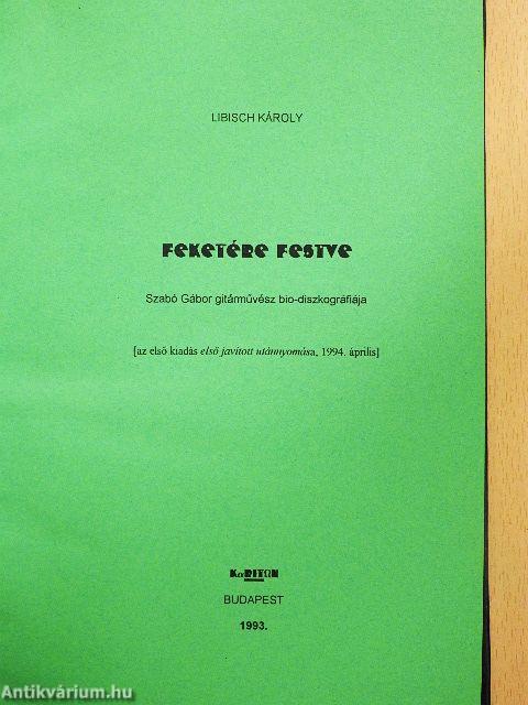 Feketére festve