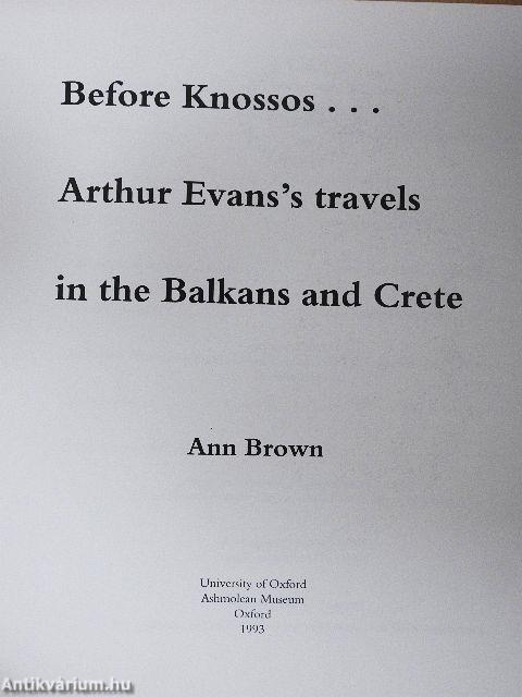 Before Knossos...