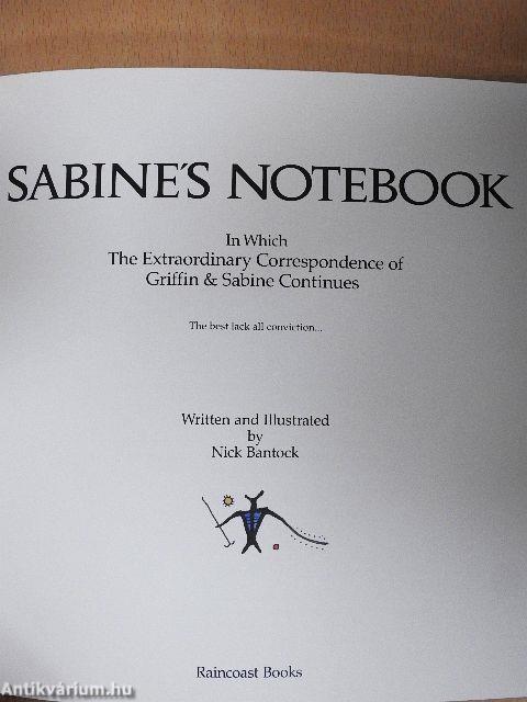 Sabine's Notebook