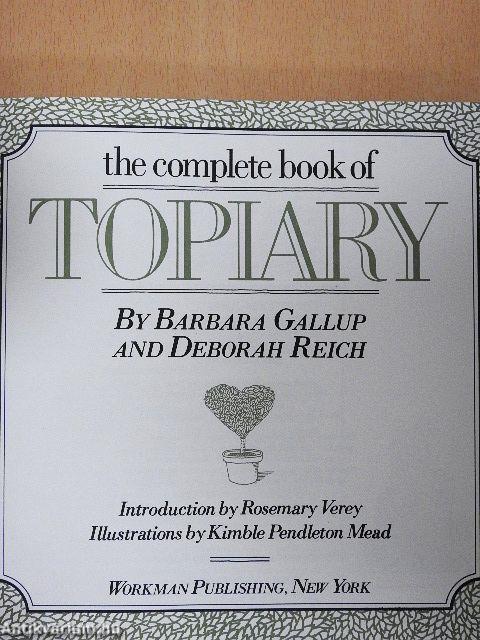 The Complete Book of Topiary