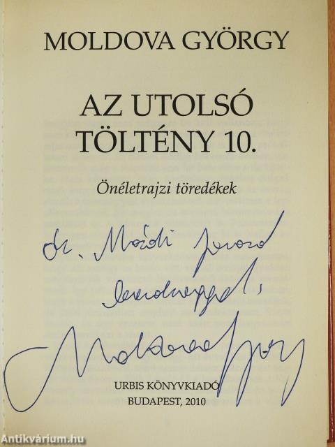 Az utolsó töltény 1-10. (nem teljes sorozat) (dedikált példány)